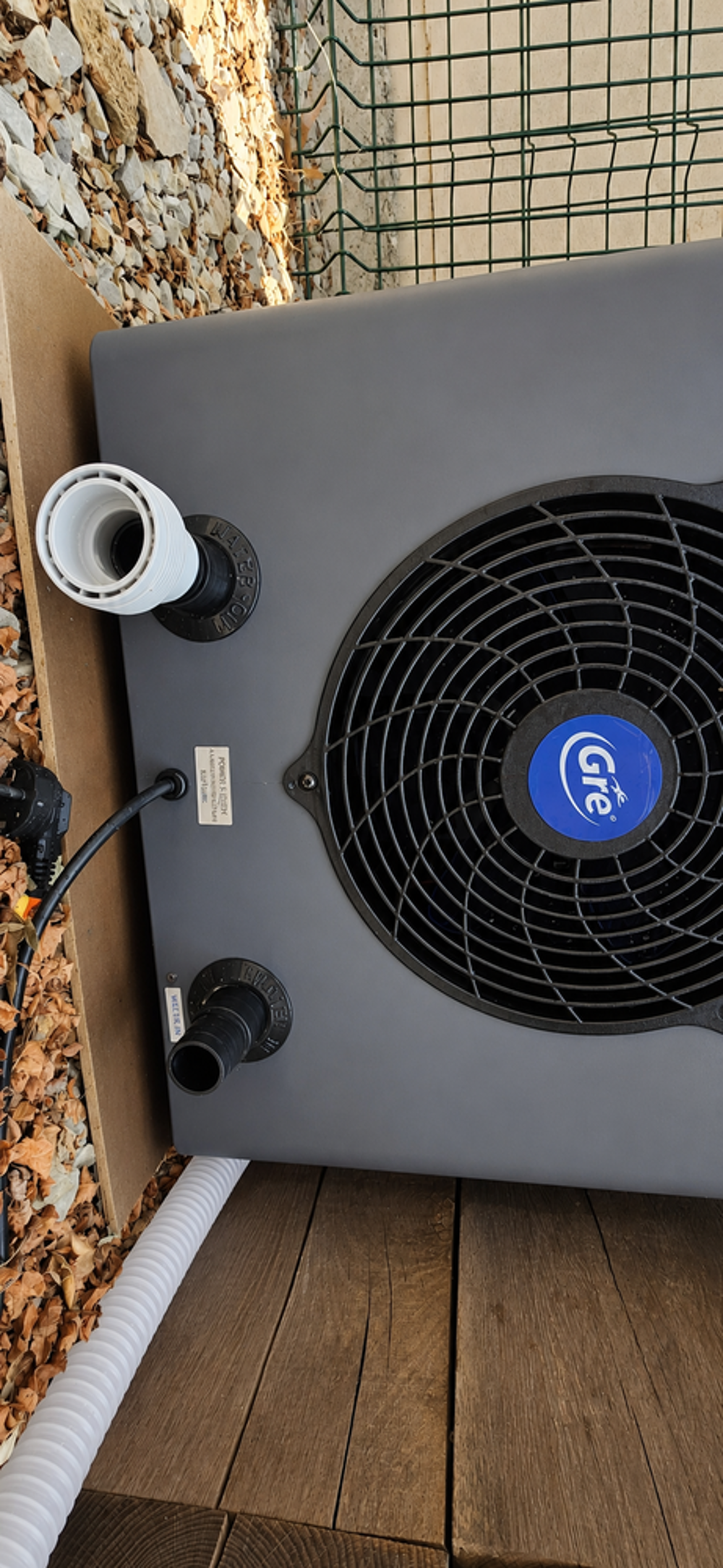 Pompe &agrave; chaleur GRE HPM40 40 m&sup3; ? Neuve, jamais utilis&eacute;e Jardin