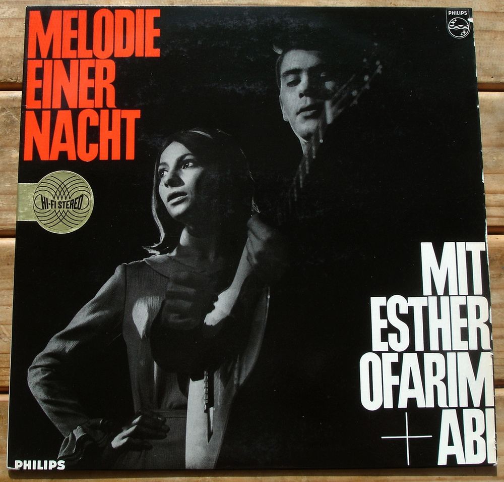 ESTHER OFARIM + ABI -33t- MELODIE EINER NACHT-Press All.GEMA CD et vinyles