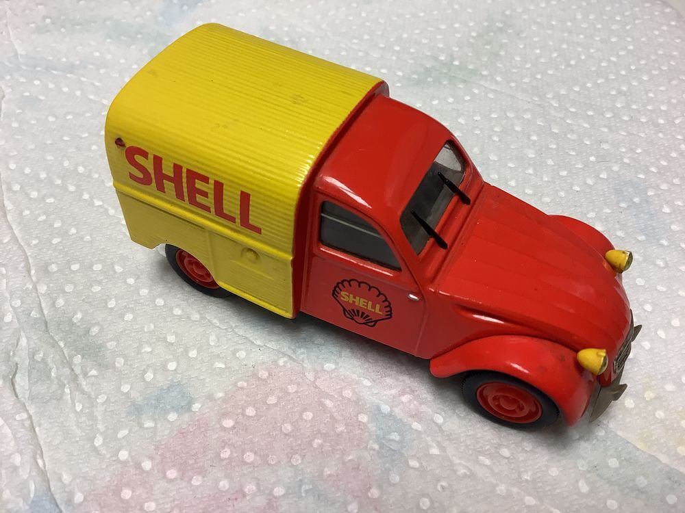 CITRO&Euml;N 2CV FOURGONNETTE SHELL1/43 voiture miniature 