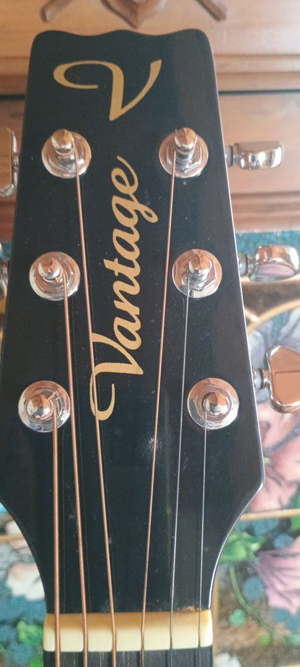 Guitare acoustique Vantage VIS-2GA ? Parfait &eacute;tat + housse Instruments de musique