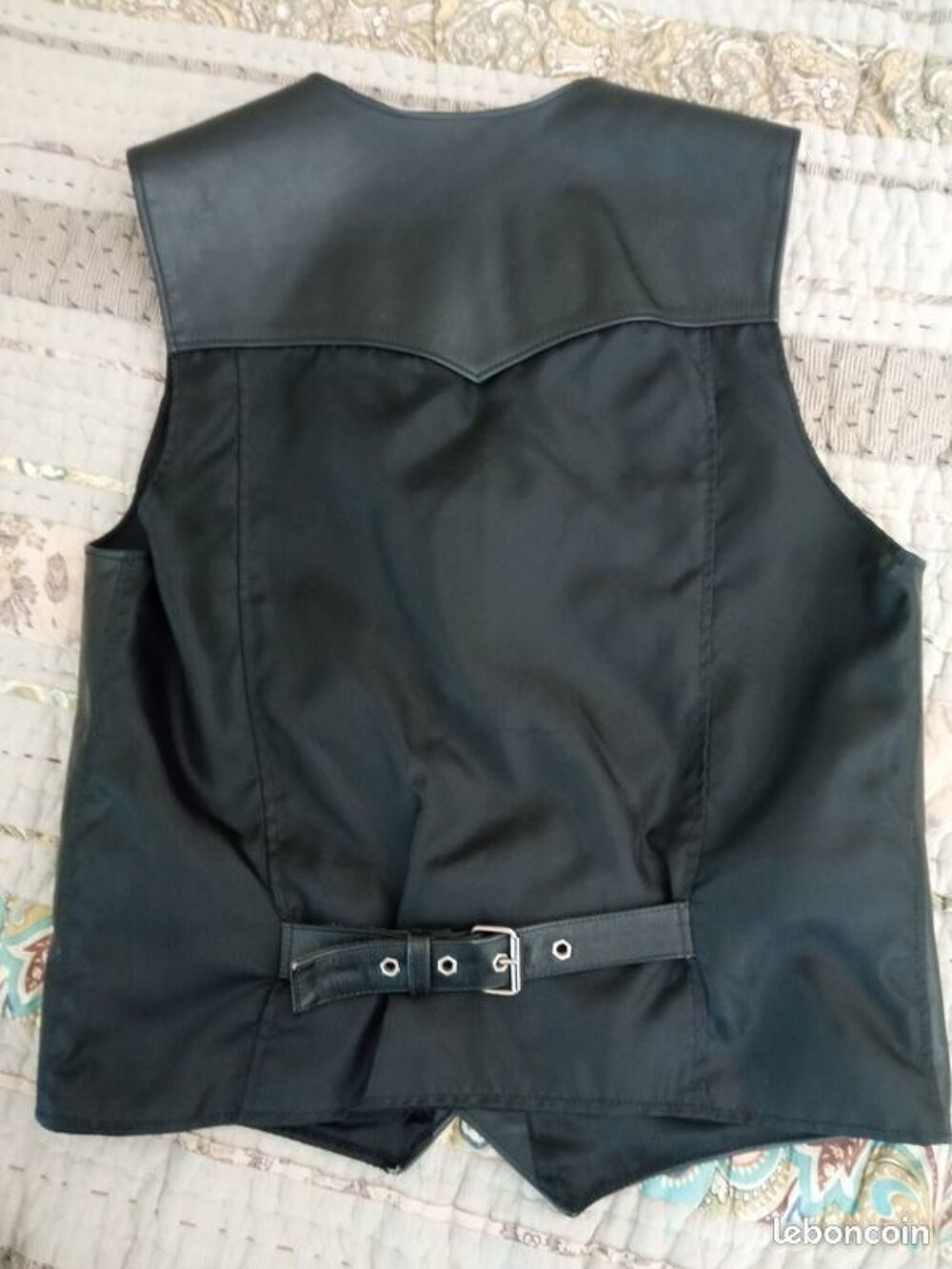 Gilet en cuir, Harley Davidson V�tements