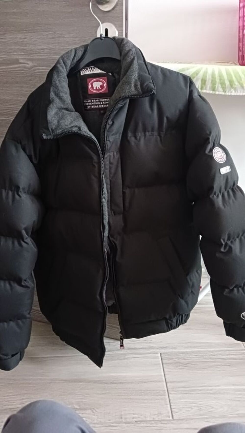 blouson polaire antracite Vêtements