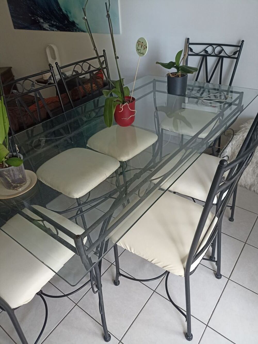 Table avec 6 chaises Meubles