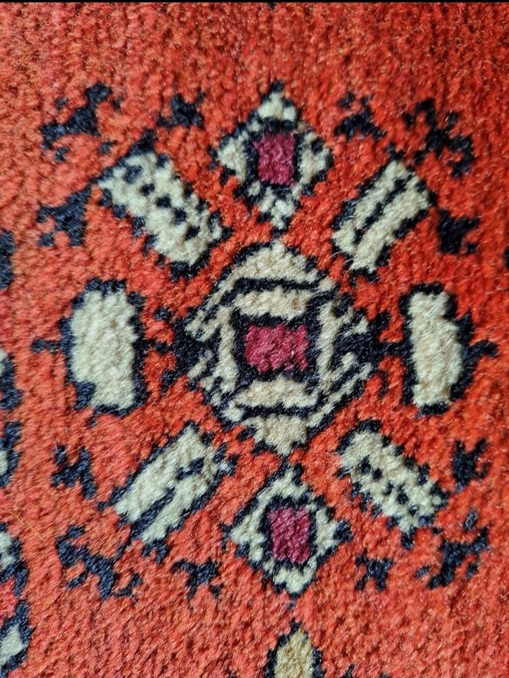 Tapis Caucase Est fait main en laine (Rare) Décoration