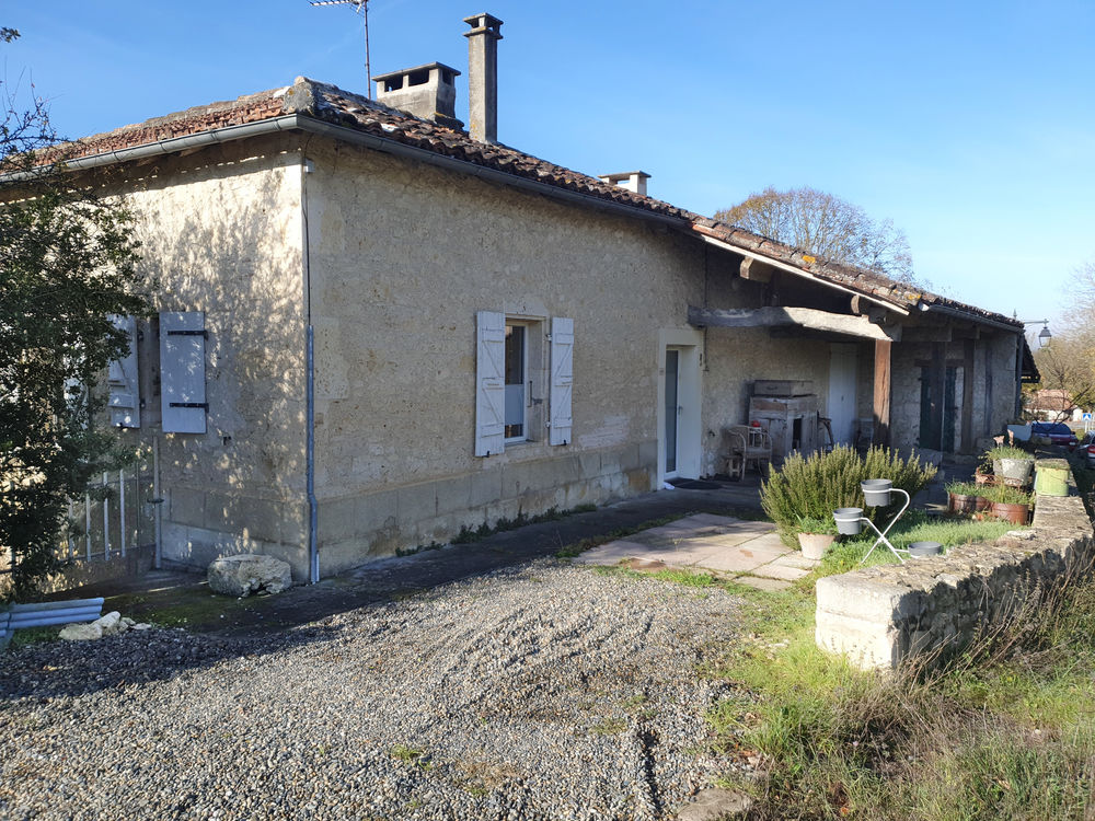 Vente Maison Bâtisse pierre 18è avec terrain et vergé dans joli village ! Touget