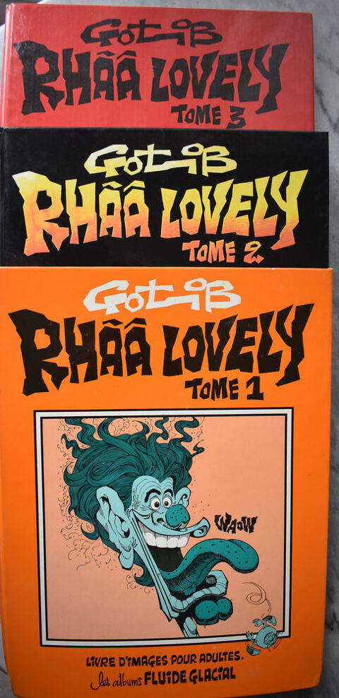 BD Rhaa Lovely tome 1,2 & 3 Gotlib Poissy (78)