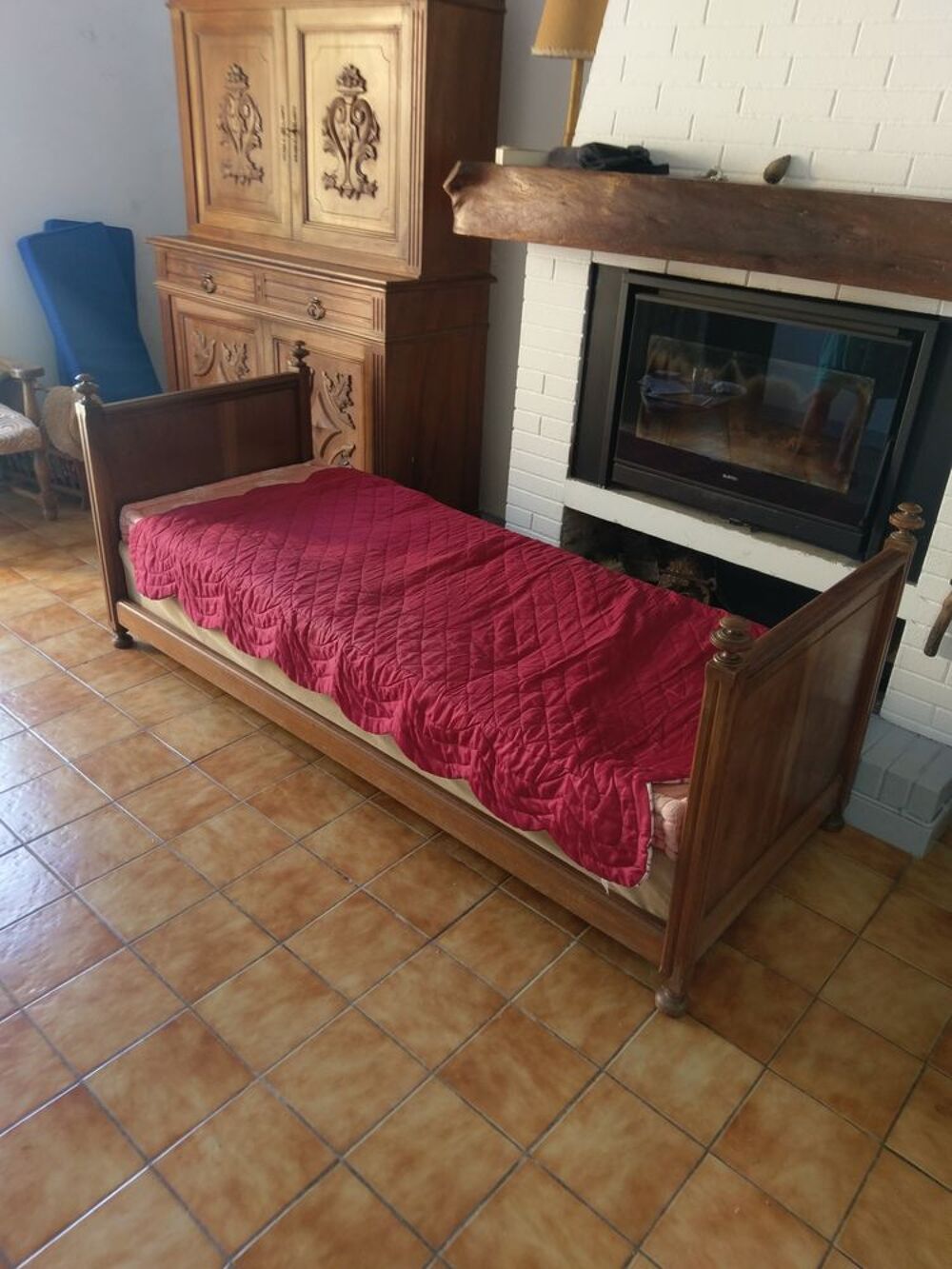 Vend lit en bois Meubles