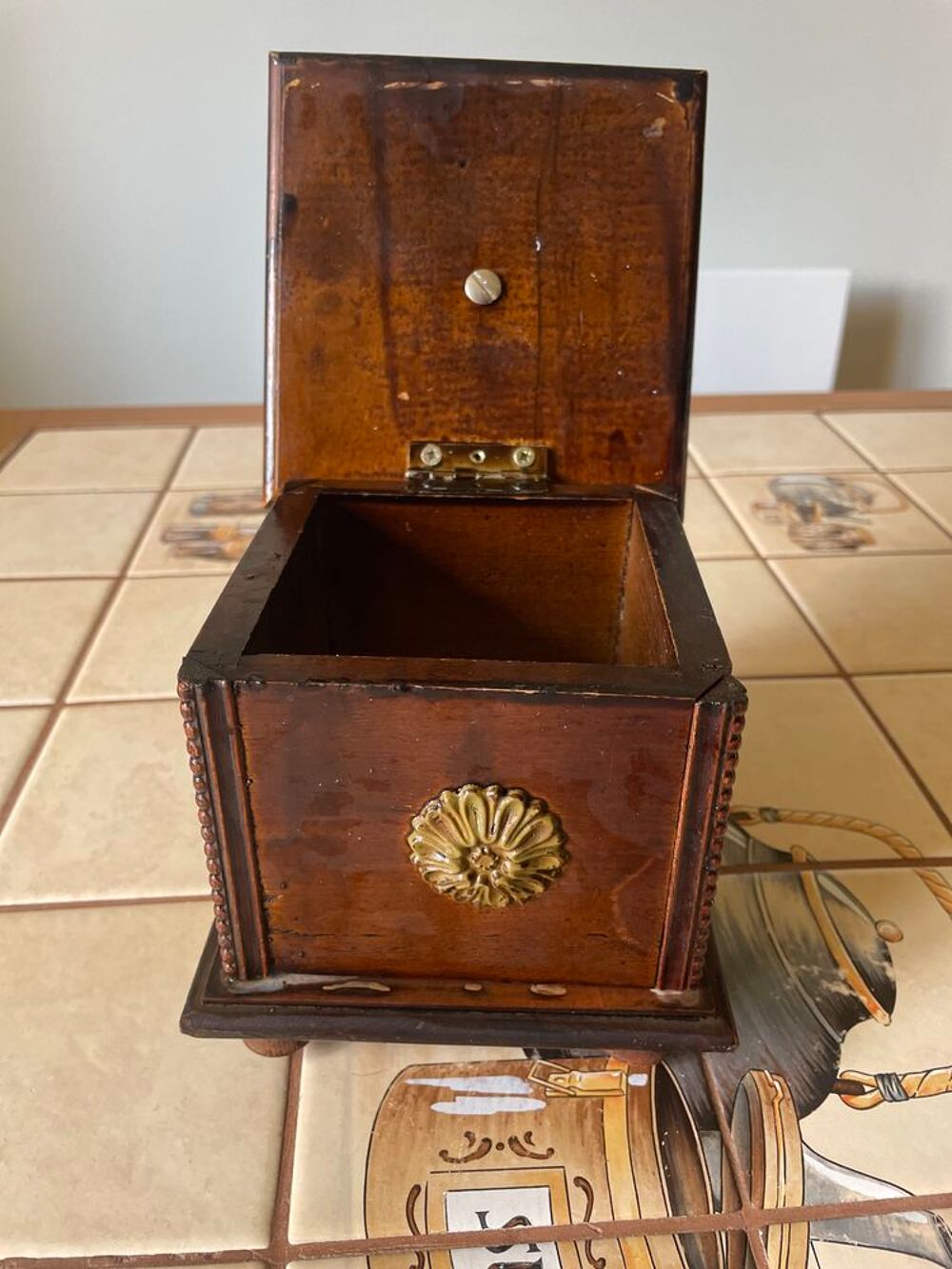 Bo&icirc;tes Moulin &agrave; Caf&eacute; Vintage en Bois &amp; M&eacute;tal - 50 % pour 5 article Dcoration
