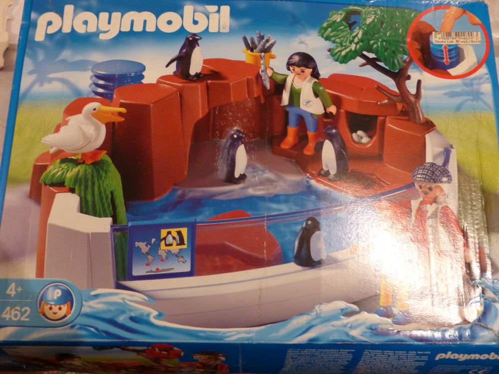 PLAYMOBIL 4462 PINGOUINS ZOO PELICAN ECT Jeux / jouets
