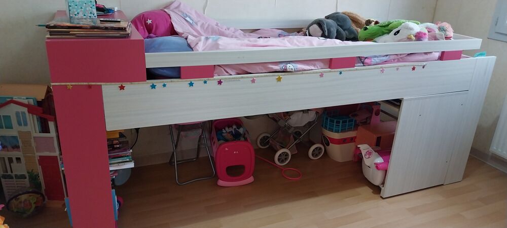 Lit enfant avec bureau et meuble Mobilier enfants