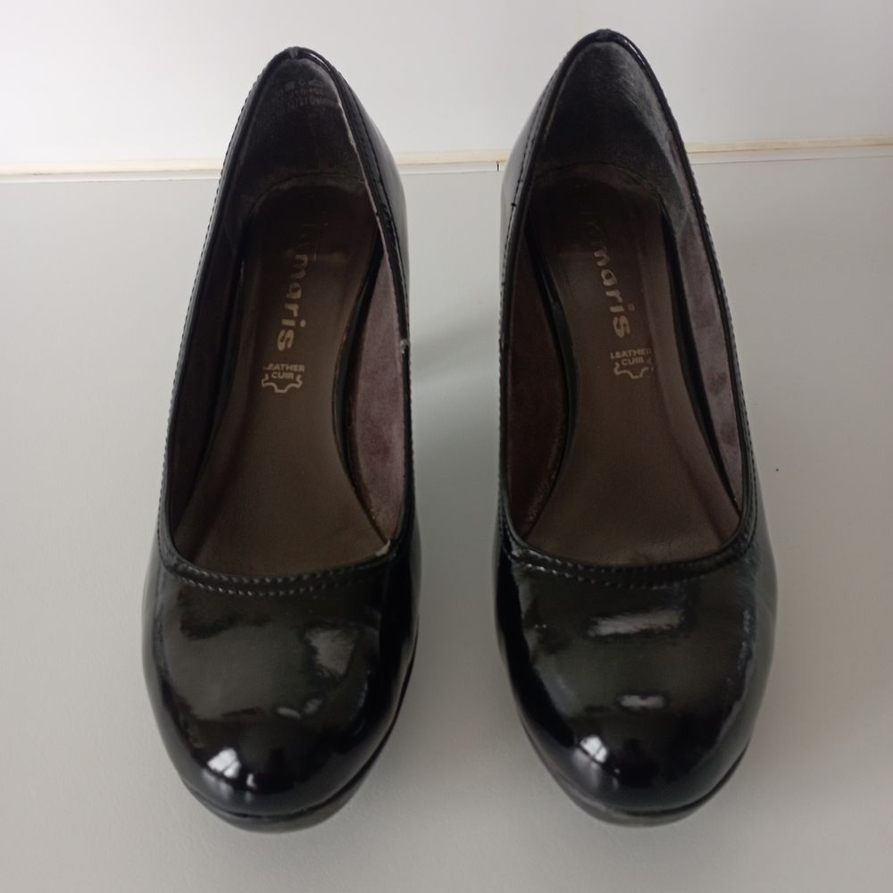 Escarpin vernis noir Chaussures