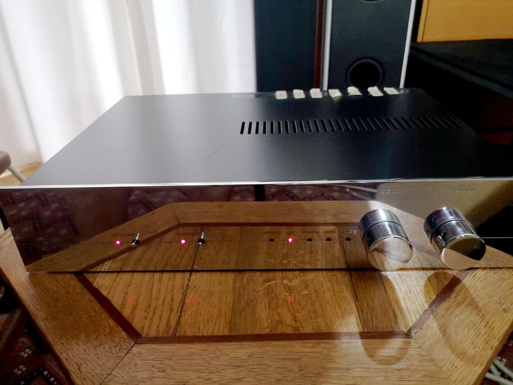 Pr&eacute;ampli &agrave; tubes ORANGE AUDIO, classe A, entr&eacute;e phono MM Audio et hifi