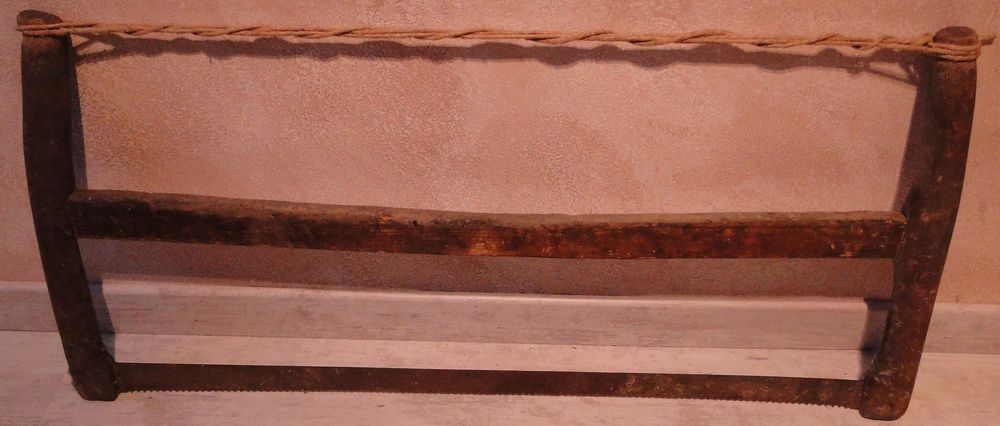 Scie &agrave; tenons, en bois de 100 cm - Tr&egrave;s bon &eacute;tat Bricolage