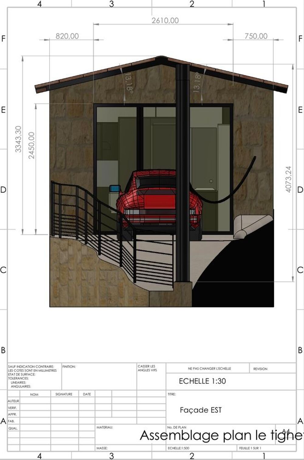 Vente Maison bergerie avec permis de transformation en habitation Vue mer Le tignet