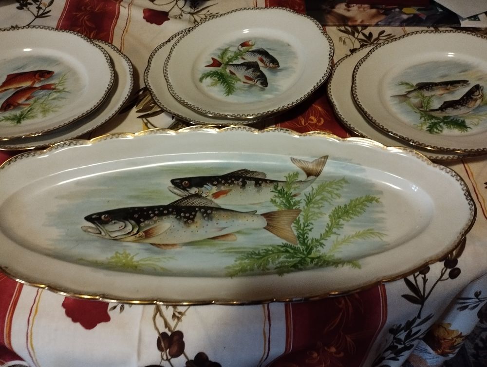 SERVICE A POISSONS ( 1960 ) Cuisine