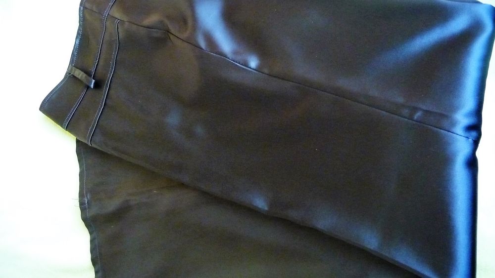 PANTALON SATIN FEMME Vêtements