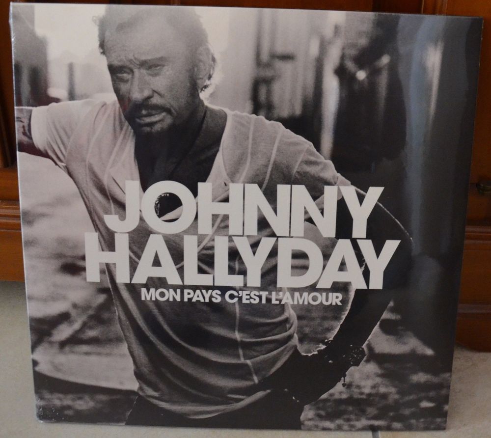 J H " MON PAYS C'EST L'AMOUR " VINYLE BLANC COLLECTOR CD et vinyles