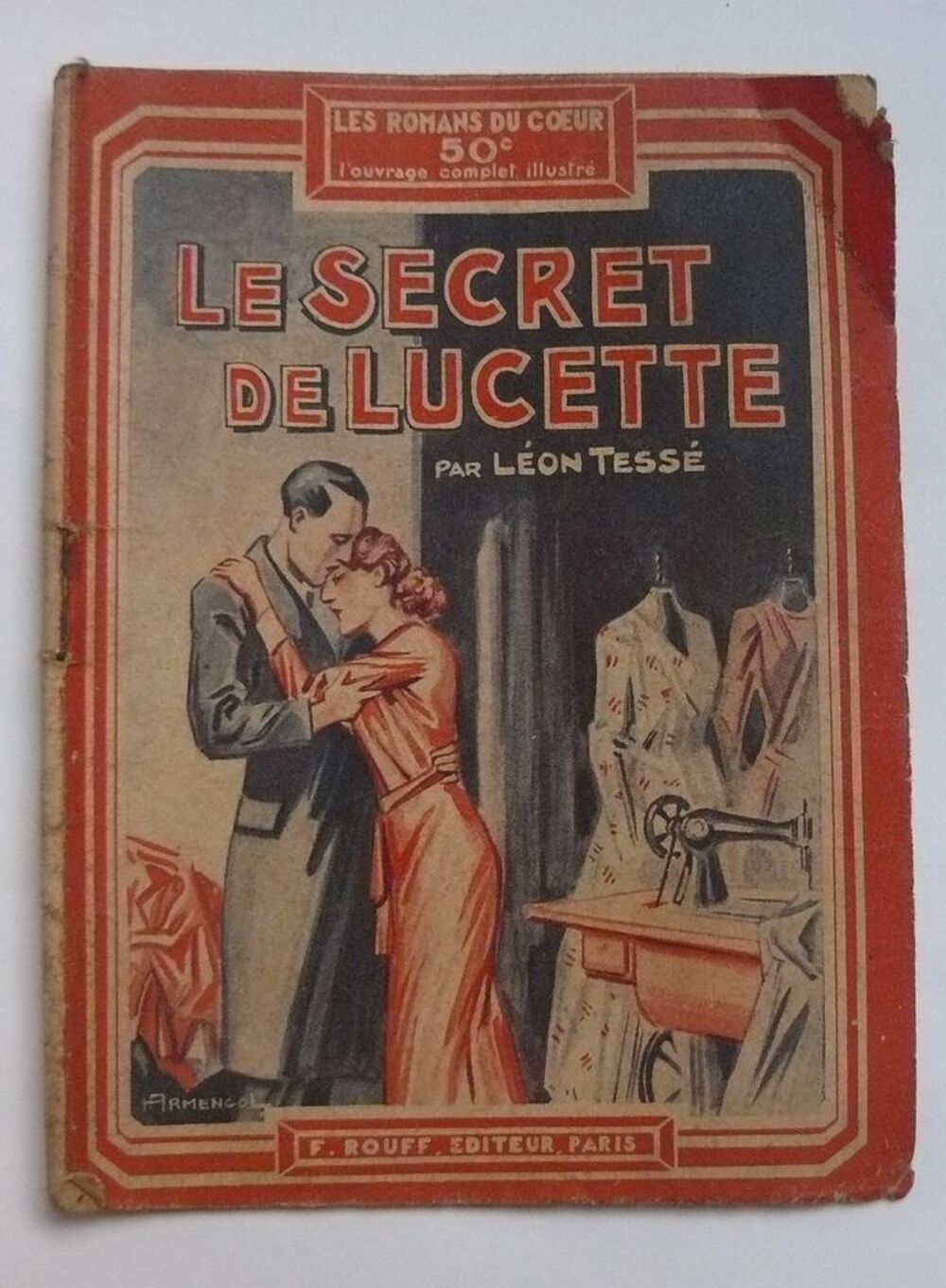 Le secret de Lucette : les romans du coeur - L&eacute;on TESS&Eacute; Livres et BD