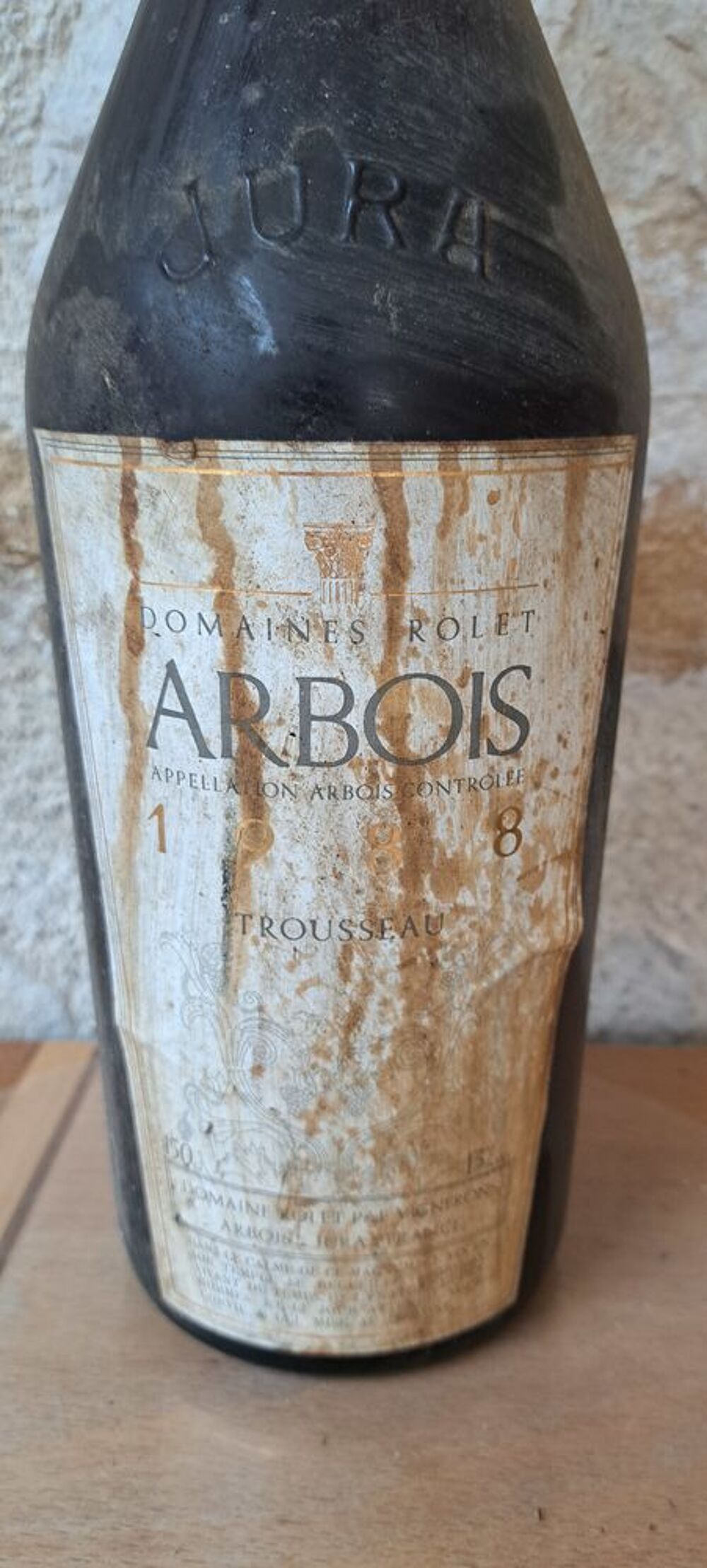 Magnum ARBOIS rouge "TROUSSEAU" 1988 ROLET 