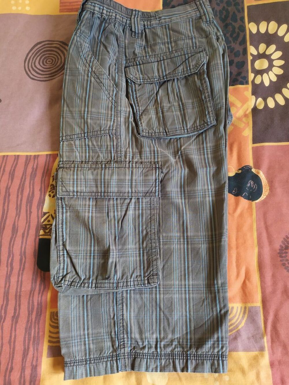 Bermuda / Pantacourt imprim&eacute; &eacute;l&eacute;gant Gar&ccedil;on 16 ans / 36-38 Vêtements enfants