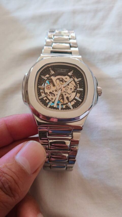 Montre Automatique Squelette Luolingongjie - Style Luxe / Design Sport Chic Gennevilliers (92)