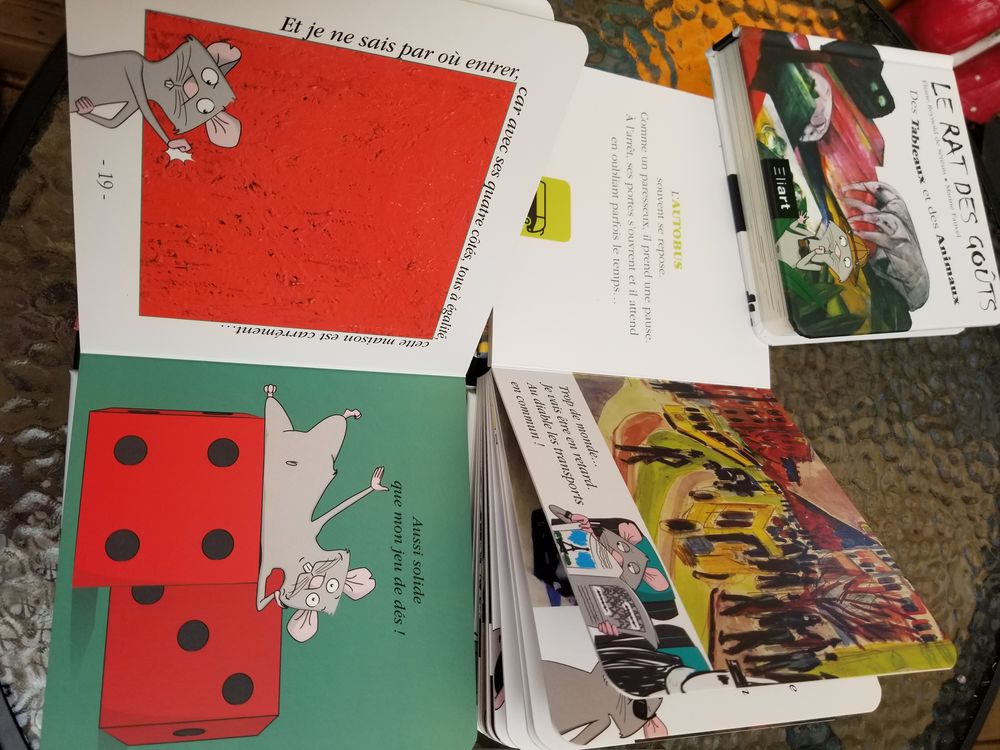 Lot livres Le Rat des Go&ucirc;ts Eliart Livres et BD