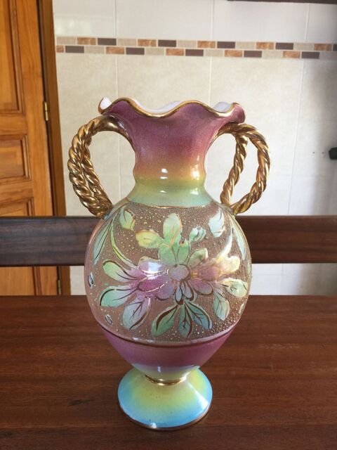Vase cramique italienne ALLEGRANTI   Montelupo   15 Saleilles (66)