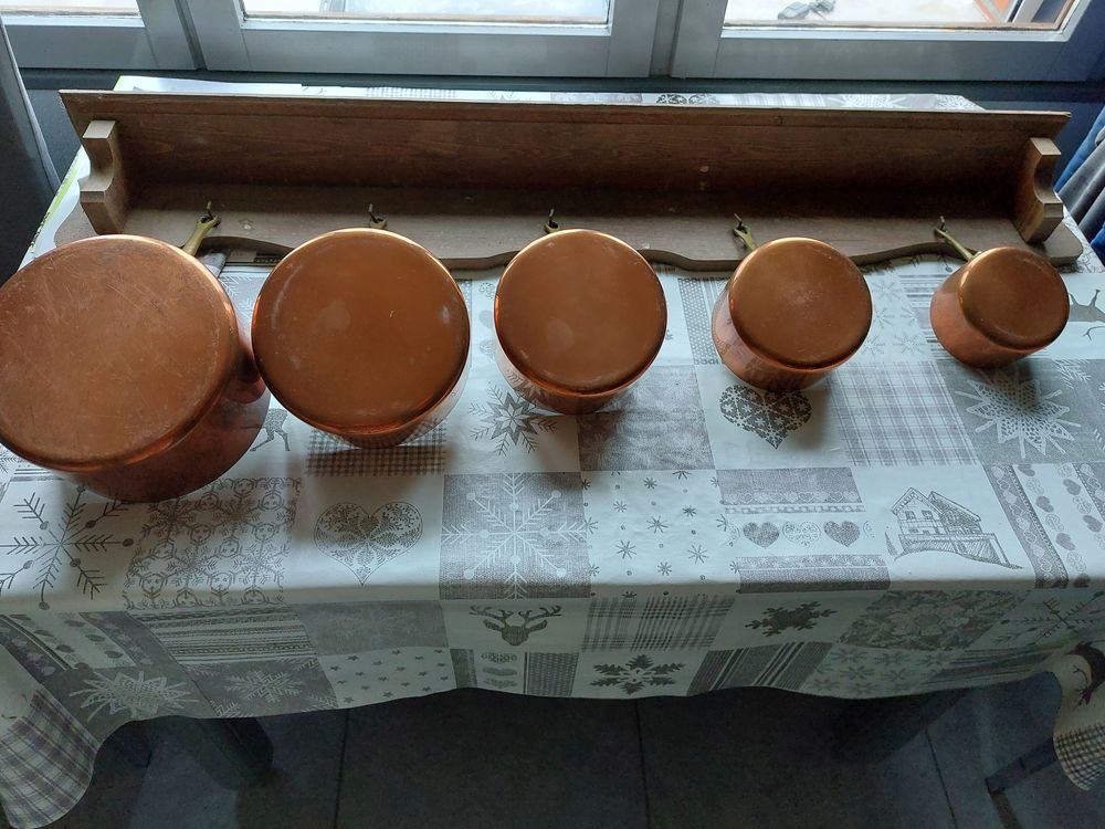casseroles en cuivre
Décoration