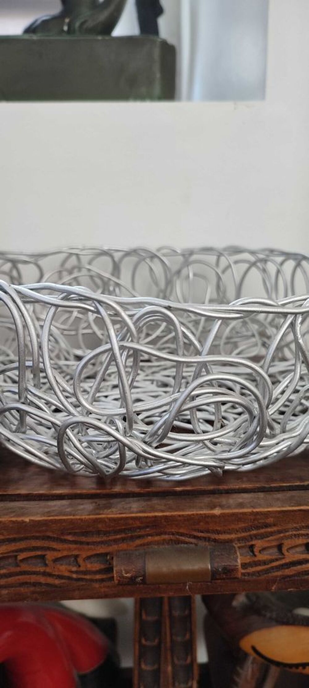 Corbeille coupe design Alessi "Blow Up" Fratelli Campana sign&eacute;e 