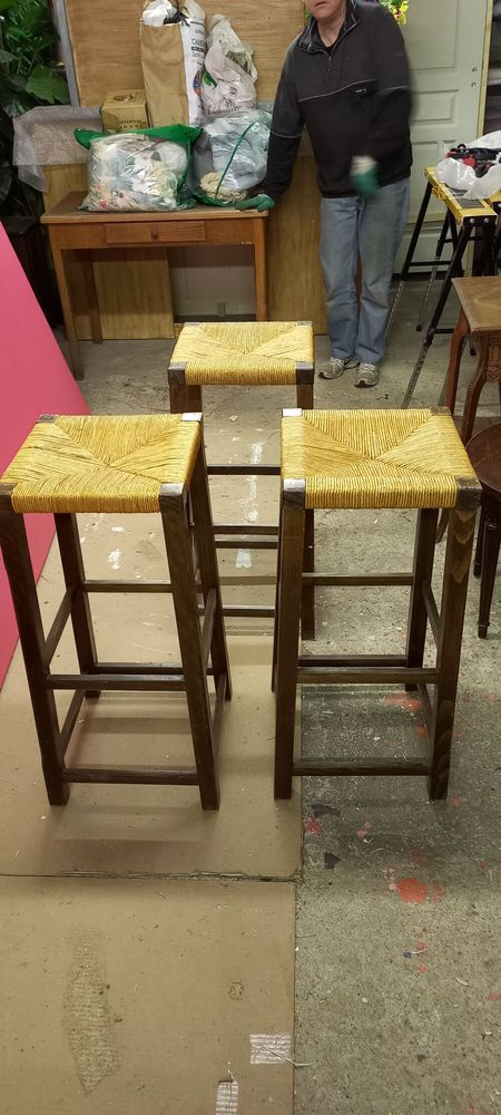 si&egrave;ges paill&eacute;s de bar et si&egrave;ges divers Meubles