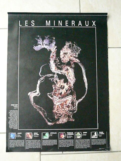 Calendrier des minéraux 53,5 x 39cm 10 Franqueville-Saint-Pierre (76)