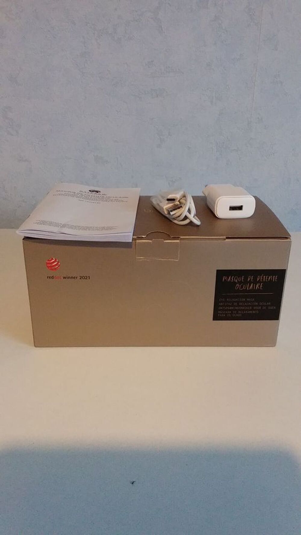 Masque de d&eacute;tente oculaire Audio et hifi