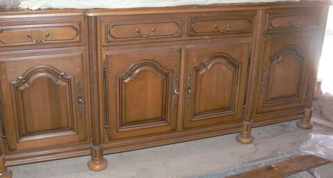 Grand buffet bas/enfilade en chêne 4 portes 4 grands tiroirs 300 Ingwiller (67)