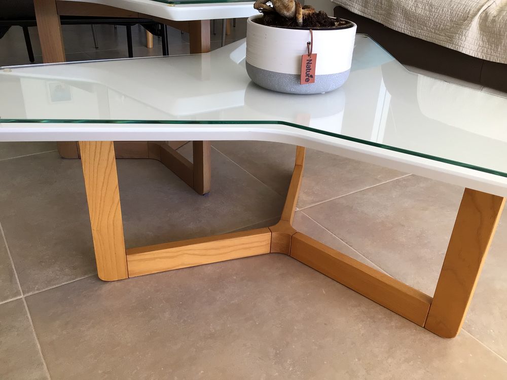 Lot de 2 table gigogne en &eacute;toile
Décoration