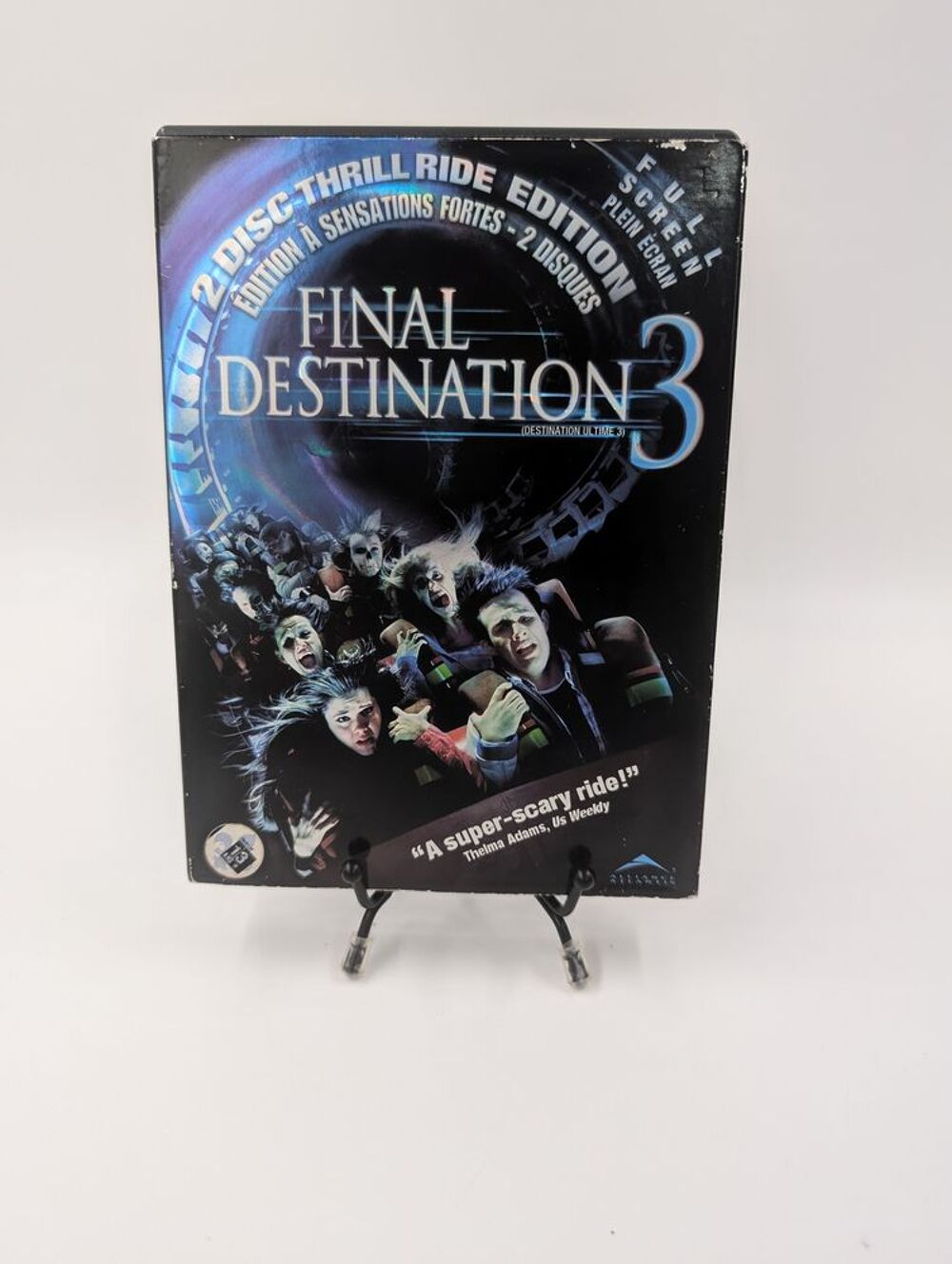 Film DVD Final Destination 3 (Destination Ultime 3) en boite DVD et blu-ray