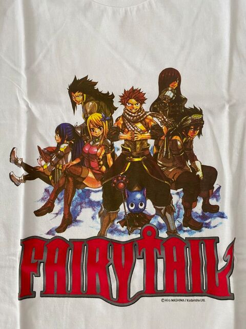 Tee-shirt Fairytail NEUF manga 10 Paris 20 (75)