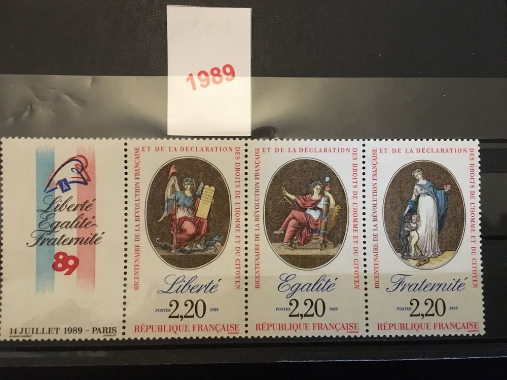 TIMBRES DE COLLECTION ** NEUFS 1989
