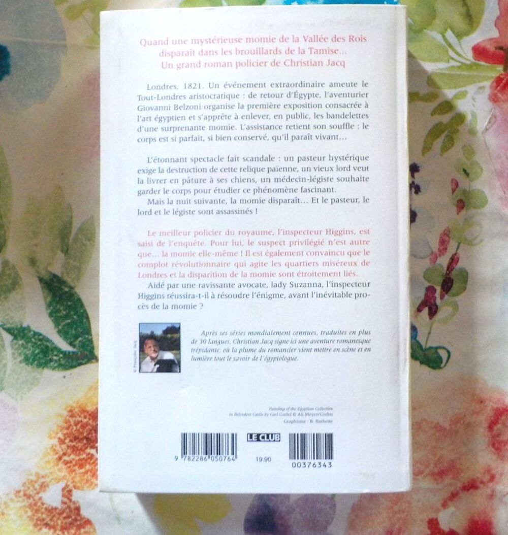LE PROCES DE LA MOMIE de Christian JACQ Ed. de Noyelles Livres et BD