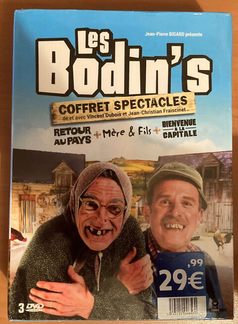 DVD Les Bodin's Coffret spectacles 15 Boisset-les-Prvanches (27)