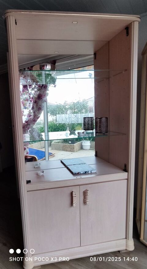 VITRINE MEUBLE MIRROIR ETAGERES EN VERRE 0 Le Barcars (66)