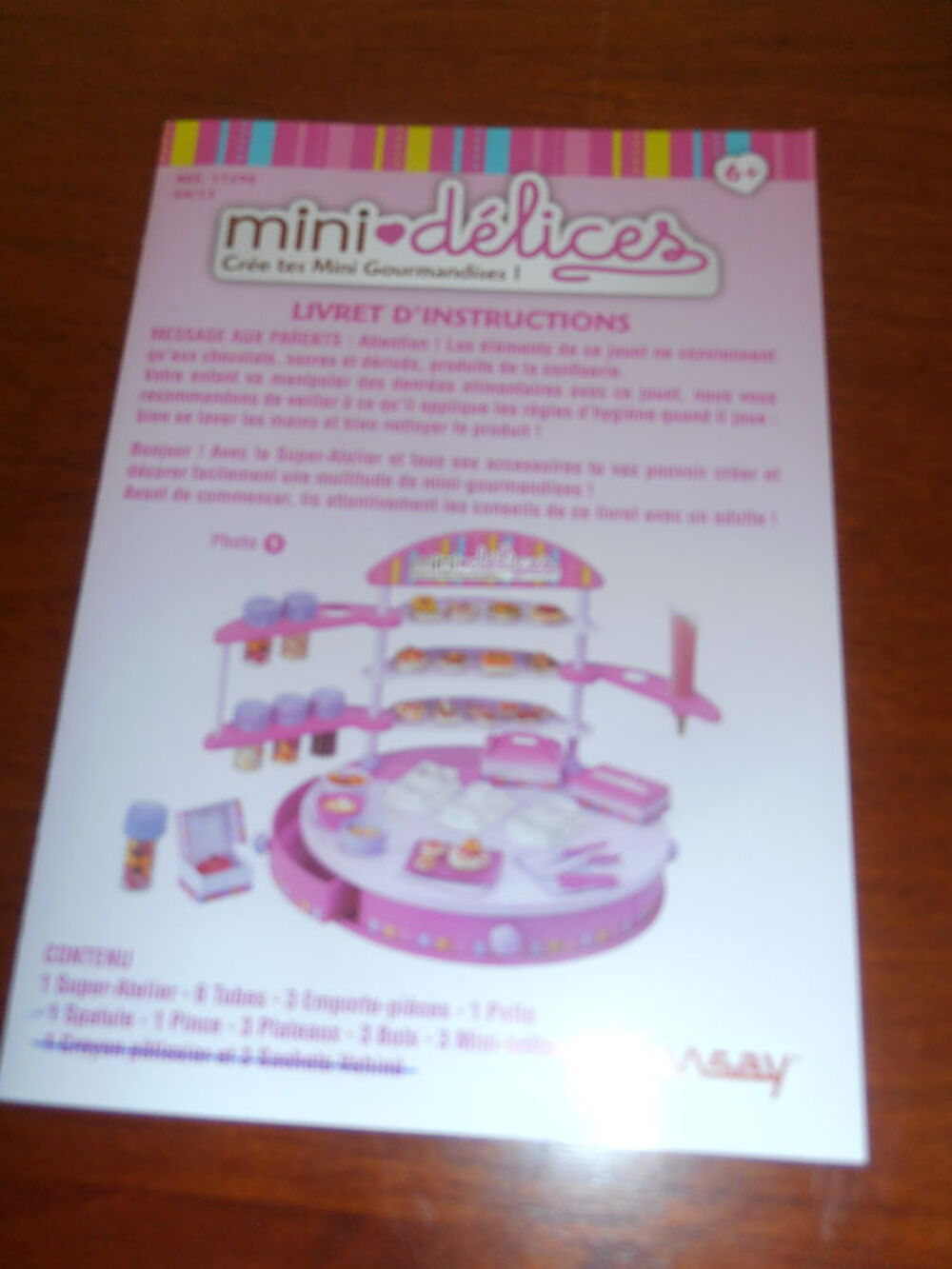 Set de cr&eacute;ation Gourmandises -Atelier mini-d&eacute;lices Jeux / jouets