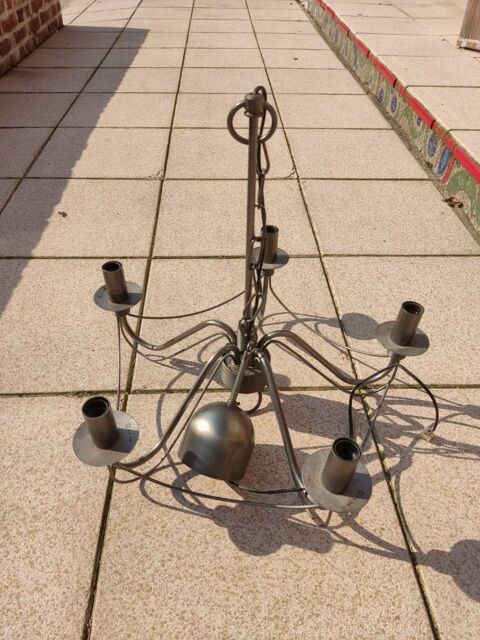 lustre, bon �tat, 5 branches, ampoules 40W 20 Lambersart (59)