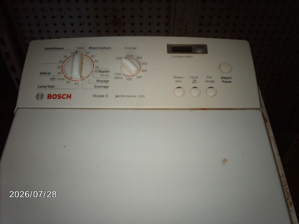 lave linge top 5kg BOSH Electroménager