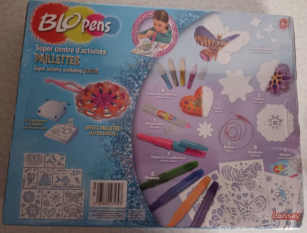 Lansay Blopens Super Centre d'Activit&eacute;s F&eacute;eriques Dessin Jeux / jouets