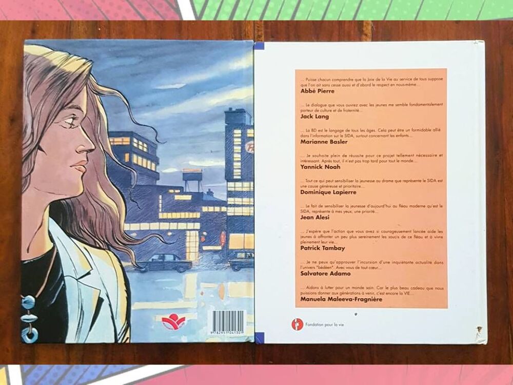 Lot 2 Bandes dessin&eacute;es (pr&eacute;vention de la prostitution et du Livres et BD