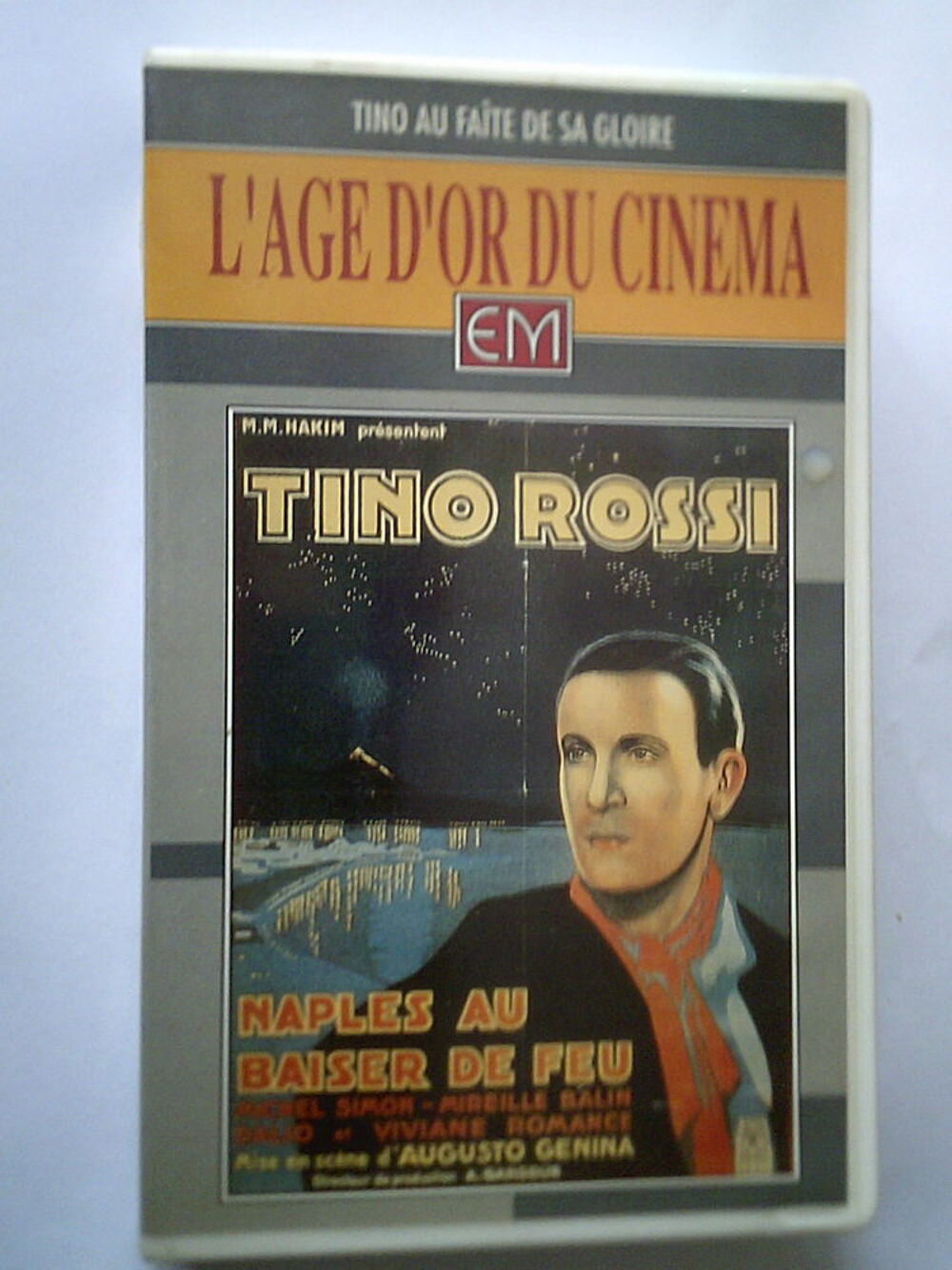 NAPLES au BAISERS de FEU film avec tino rossi DVD et blu-ray