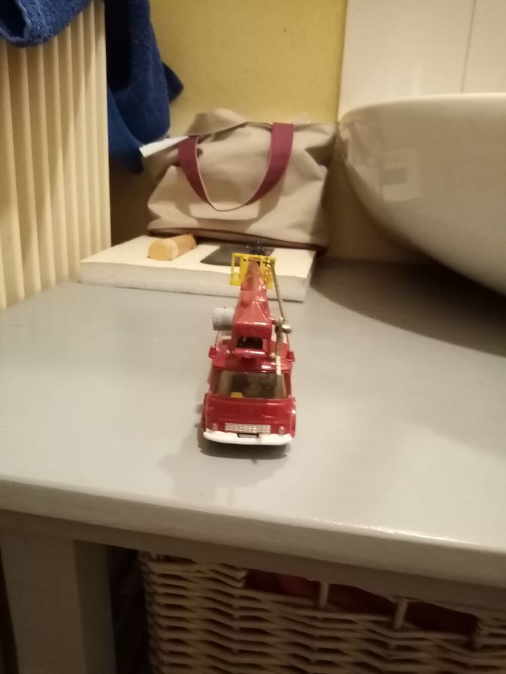 camion de pompiers snorkel corgi toys major made in britain 