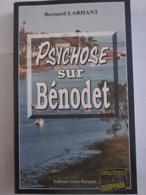 PSYCHOSE SUR BENODET  roman policier  BRETON BARGAIN 3 Brest (29)