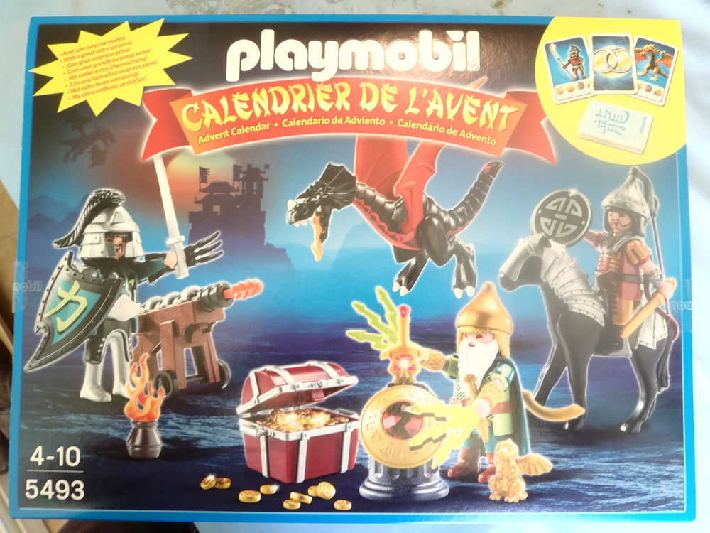 Playmobil 5493 : calendrier de l'avent : dragon Asiatique Jeux / jouets