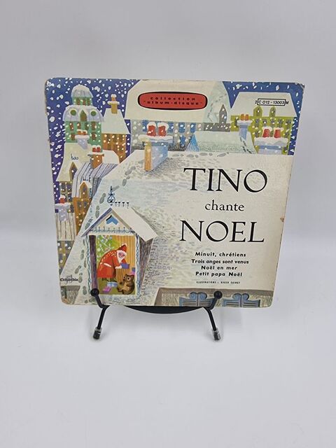 Vinyle 45 tours Tino Chante No�l : Minuit, Chr�tiens... 1 Vulbens (74)